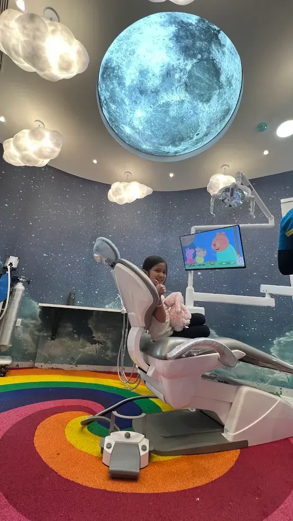 Child-friendly dental treatment room at HealthLand Whitefield